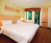 Vybavení: kompletně rekonstruovaný hotel nabízí ubytování ve 3podlažních budovách, v bungalovech nebo vilkách v thajském stylu.