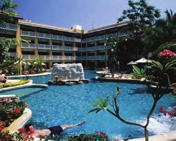 Hotel Thara Patong Beach Resort and Spa Kvalitní hotel přímo v centru dění, uprostřed Patongu, skvělá poloha v těsné blízkosti pláže.