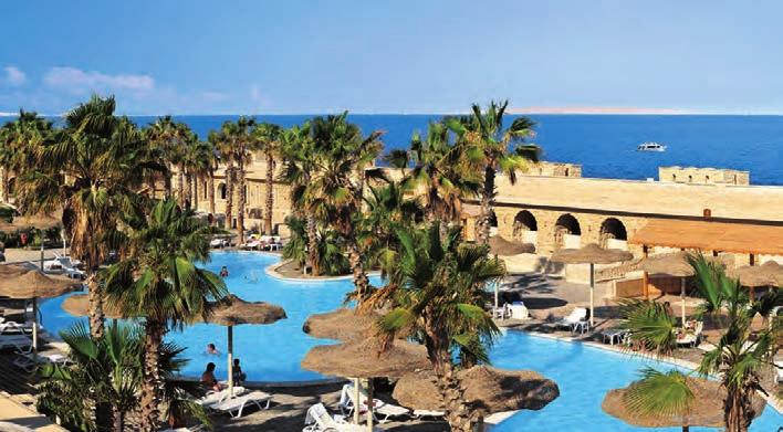 Hotel Citadel Azur Resort Luxusní hotel s jedinečnou architekturou je vhodný pro všechny klienty, kteří si chtějí vychutnat krásnou dovolenou, relaxovat na pláži a vychutnat si služby ultra all