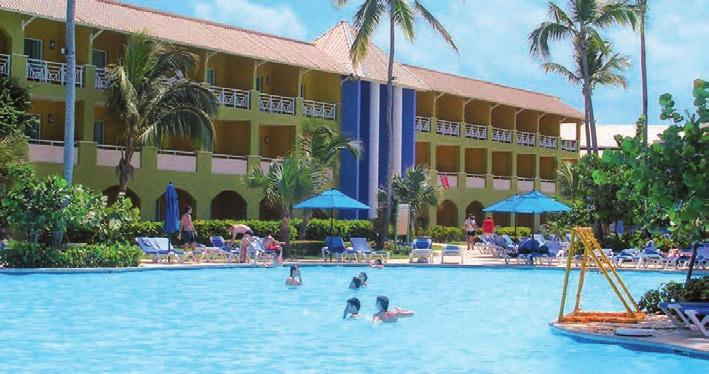 Hotel Catalonia Bávaro Golf & Casino Resort Hotel leží na pláži v nejoblíbenější turistické oblasti Dominikánské republiky. Nabízí velmi kvalitní služby a zázemí.