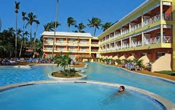 Karibik > DOMINIKÁNSKÁ REPUBLIKA Punta Cana Letovisko: Punta Cana Stravování: all inclusive Poloha: přímo u pláže Bavaro, se nachází nádherný hotelový komplex nejkrásnější oblasti Punta Cana: Pláž