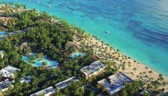 nejvyhledávanějších lokalit v Dominikánské republice. Areál hotelu je obklopen krásnou tropickou zahradou. Vzdálenost od letiště je zhruba 32 km a asi 65 km do nejbližšího města Higüey.