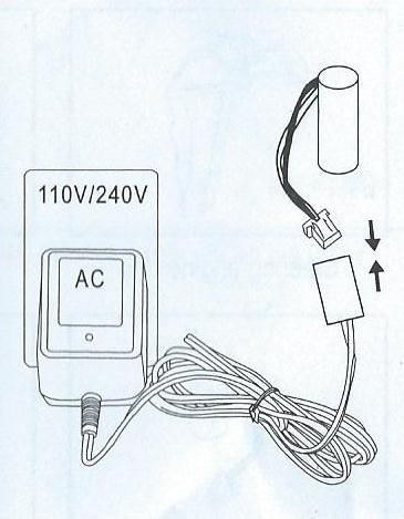 110 V/240 V AC-rozsah napětí k optimálnímu nabíjení baterie rc-modelu Doba nabíjení