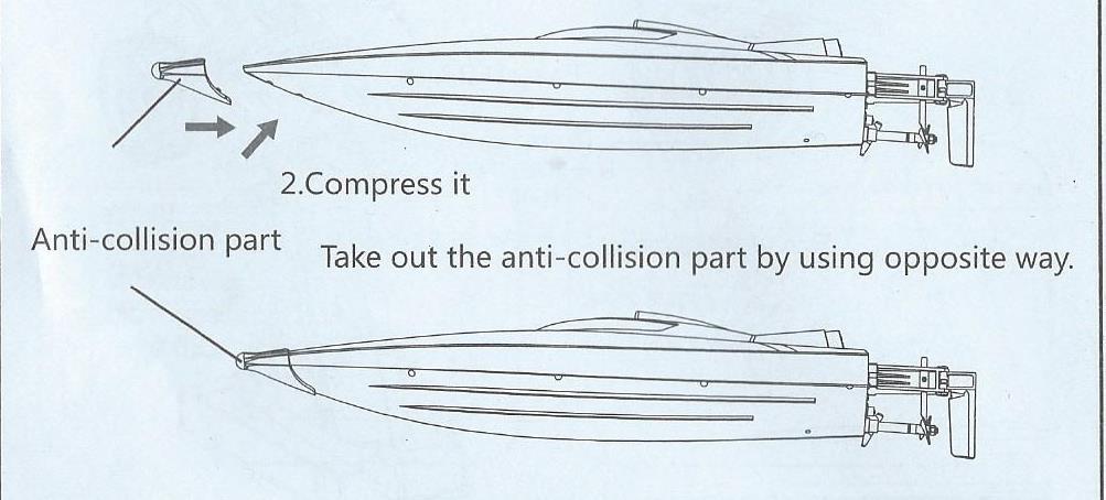 cover switch to fasten the boat bodyuzavřete a uzamkněte horní kryt člunu