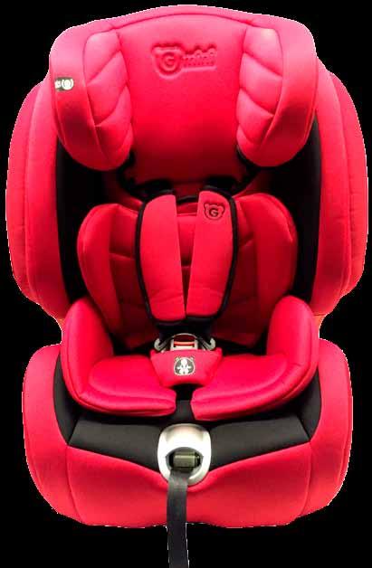 Speciální boční ochrana pro maximální ochranu v případě bočního nárazu. GM1710.49 Autosedačka Chilly pepper Car seat Chilly pepper GM1710.