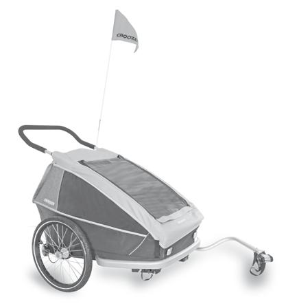 v Návod k použití ČESKY Přívěs Sportovní kočárek - Buggy Jogger Croozer Kid Plus for Croozer Kid Plus for