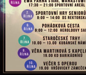 . Přidejte se! Facebook.com/VasePraha INZERCE V10-1005A Z obsahu: str. 5 Aktuality: Novinky z desítky str. 6 Volný čas: Tipy na akce str.