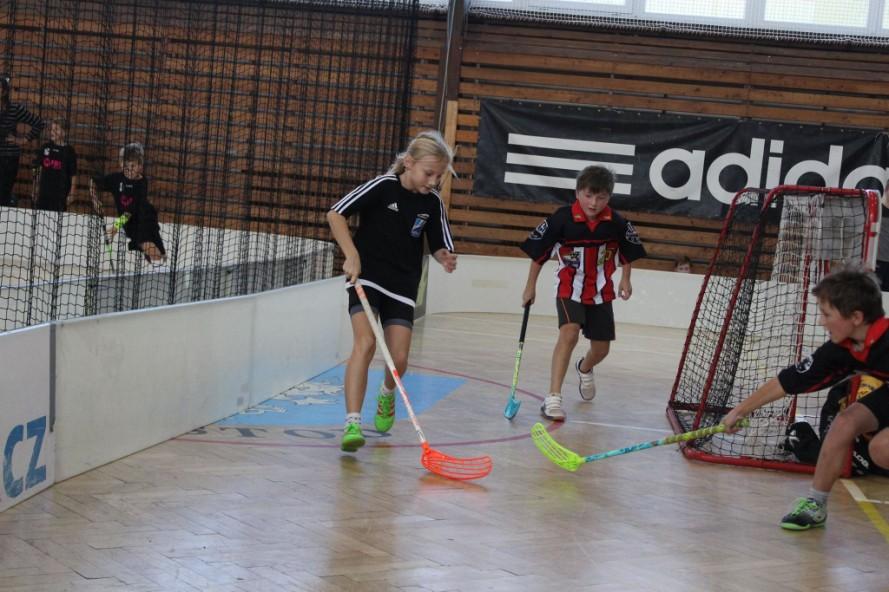 Florbalisté na přáteláku v Plzni V úterý 21.