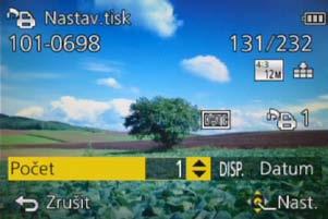 Využití (Prohlížení) Používání menu [Přehrávání] Postup nastavení menu. ( 61) [Nastav.