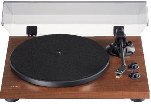 TN-280BT černá, walnut 8 990 KS Cenově dostupný gramofon s Bluetooth vysílačem. Pohon řemenem, rychlost přepinatelná 33/45rpm. Masivní MDF deska, osazen raménkem a přenoskou.