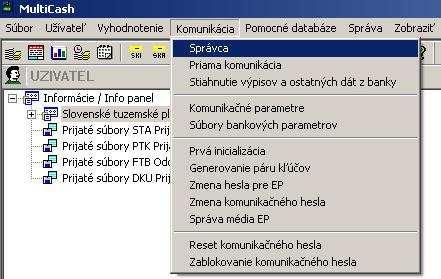 Krok 2 Odoslanie obálky s verejným kľúčom do ČSOB Odoslanie verejných kľúčov do ČSOB je nutné vykonať posledný deň platnosti starého verejného kľúča najneskôr do 14:00.