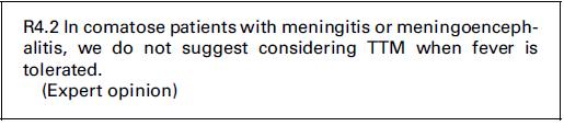 [31%] Conclusions and Relevance Moderate hypothermia did not improve outcome in patients with severe bacterial meningitis and may even be