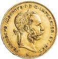 4 zlatník 1883, raženo 3720 ks, dr. hr.