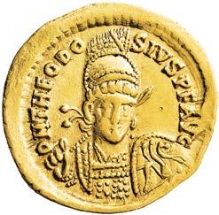 Solidus, 4,11 g, RIC 49c, Trier, busta s