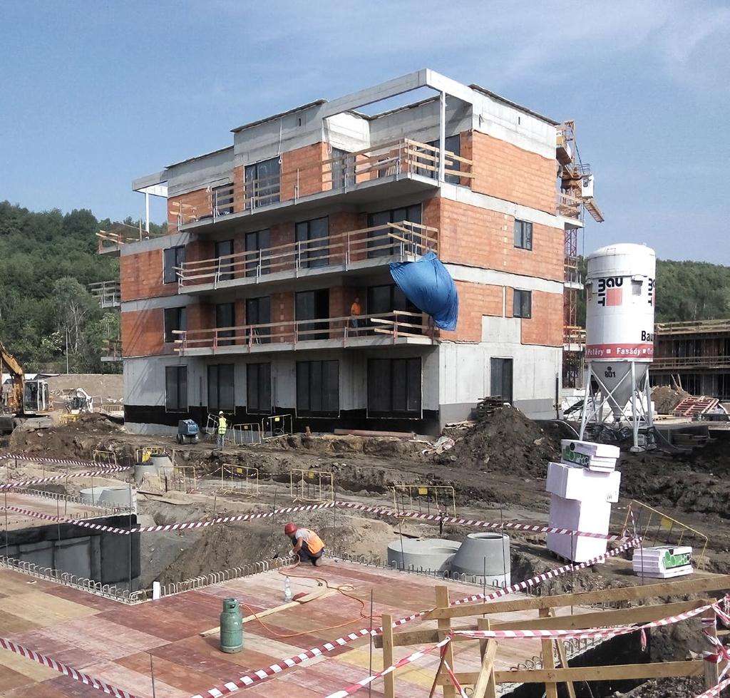 Příprava území pro výstavbu komerčních a
