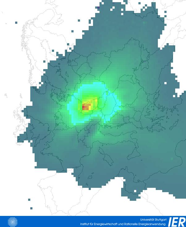 004 5,84e 003 Zdroj: výstup z modelu EcoSenseWeb V1,3 (IER 2012) Poznámka: Jedná se o mapové