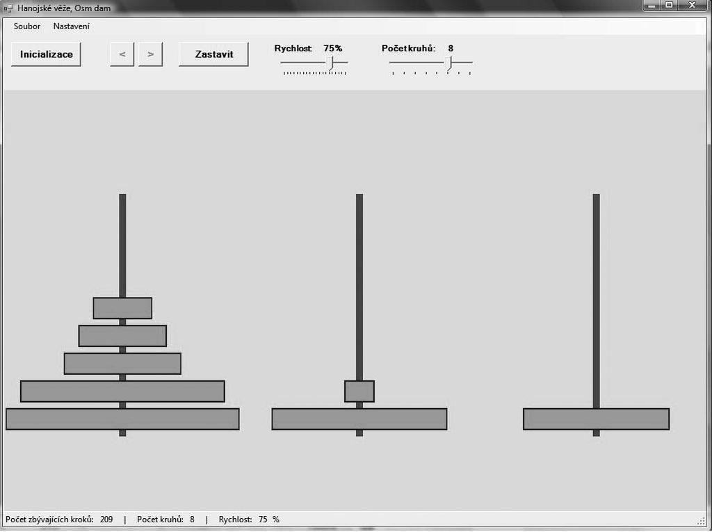 Obr. 5 Program v