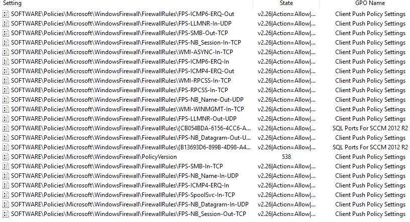 5.4.2 Konfigurace Firewall SCCM 2012 R2 pracuje na principu klient-server. Některá komunikace mezi počítači a serverem může probíhat na portech, které nejsou nastaveny.