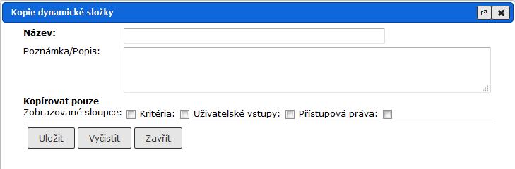 Jak Pracovat v e-spis 2.32.02 V panelu navigačního stromu vyberte ikonu (Agendy) a klikněte na název složky (Základní / Dynamické složky.