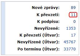 Zobrazení obsahu složky V informačním okně je u vybraných složek SpS uveden i počet objektů ve složce. Do zobrazení obsahu složky se lze přepnout kliknutím myši na číselnou informaci v tomto okně.