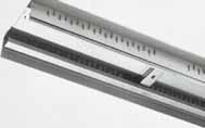 Díly žlabu ACO Profiline z nerez oceli a pozinkované oceli Typ Stavební výška v cm Stavební šířka v cm Stavební délka v cm Typ I - výškově seřiditelný 5,5 až 7,8 10/13/25* 50/100 Typ II - výškově