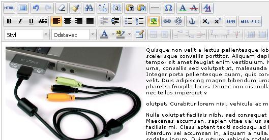 Pokud vám nevyhovuje pozice obrázku, můžete ho zarovnat k některému okraji stejnými tlačítky, jako se zarovnává text. Pokud by obrázek byl příliš velký, můžete ho tažením za okraje zmenšit.