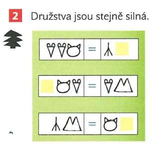 Jedná se o rovnice nebo soustavy rovnic v prostředí zvířátek. Rozdíl od běžných rovnic je v tom, že zde pod maskou nemůže být neexistující zvíře.