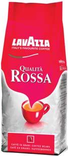 velmi intenzivní a příjemně aromatická Rossa - směs kávy, která je typická svou smetanovou chutí, díky 60% africké robusty má káva