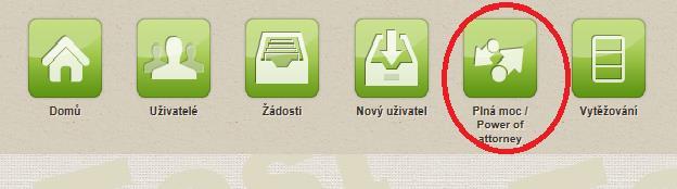 Ohlášení osoby / udělení plné moci v RZPRO Pokud chcete zplnomocnit