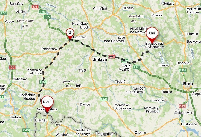 Obrázek 4: Trasa nákladních automobilů 17 Orientační trasy lanovky a) Obrázek 5: Orientační trasa lanovky a) 18 17 Mapy.