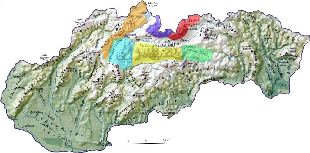 Pôsobnosť Horskej záchrannej služby Vysoké Tatry Nízke