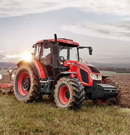 SÍLA Traktory Forterra patří k nejsilnějším traktorům v portfoliu ZETOR. Díky kombinaci silného motoru a vyšší hmotnosti traktoru je dosaženo maximálního výkonu za každých podmínek.