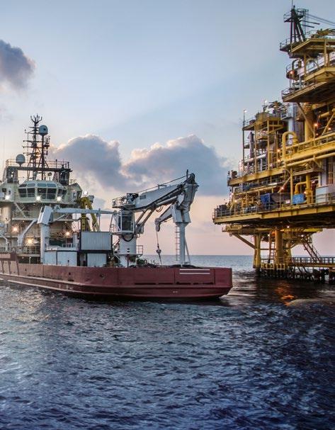 APLIKACE Námořní průmysl a offshore instalace Lodní stavitelství i onshore/offshore instalace kladou mimořádné požadavky na výkonnost a provozuschopnost použitých komponent.