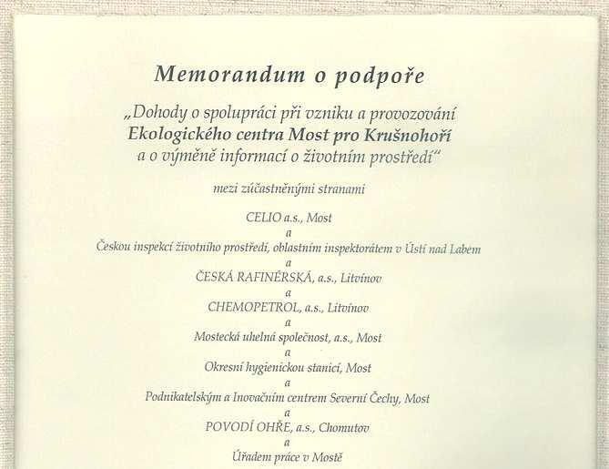 Memorandum o