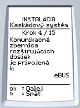 2 Na obrazovke sa zobrazí vonkajša teplota s možnosťou jej korekce.