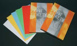 01 print etikety Print etikety A4 pro laserový a inkoustový tisk barevné kvalitní samolepicí etikety určené pro tisk ve všech typech laserových a inkoustových tiskáren, balení obsahuje 100 archů