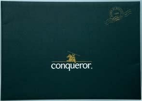 01 papír speciální, pečetní vosk Papíry Conqueror A4