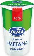 55 2,75 /kg Smotana kyslá 16% 200g