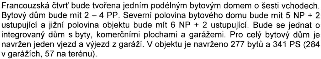 Ve spoleèném suterénu budou umístìna pøedevším parkovací stání a technické zázemí objektu. V pøízemí domu budou obchodní plochy.