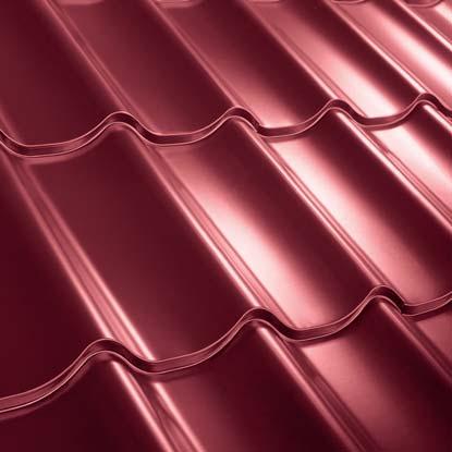 Pestrá nabídka Díky kombinaci dostupných barev a struktury povrchů lze sladit hliníkovou krytinu SATJAM Roof k jakékoliv budově.
