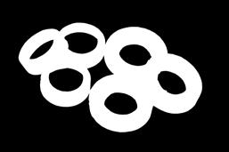 Těsnící kroužky a materiál Pryžový těsnící kroužek 10500 10x15x2 těsnění přívodu splachovače 3/8, Z 6 25 ks 10502