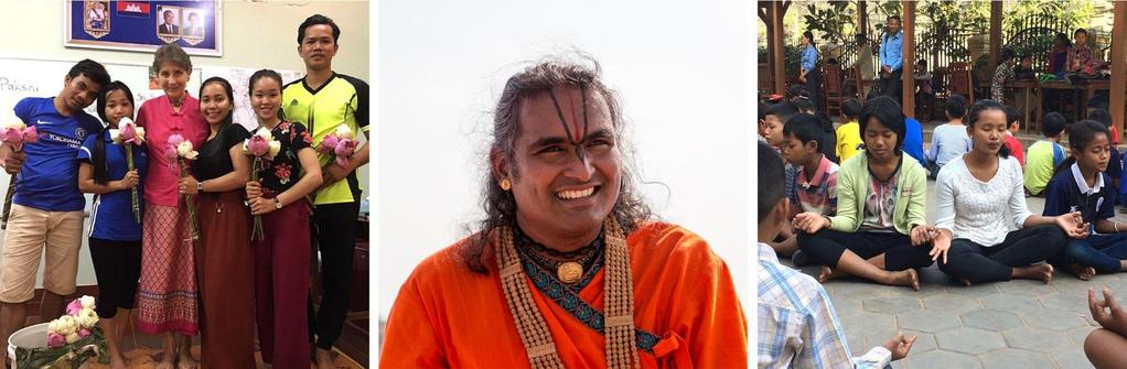 ATMA KRIYA YOGA OM CHANTING SPRAVODAJ UDALOSTI JÚNA 2018 1. Medzinárodná sévá-sádhana cesta v Kambodži (časť 2.) 2. Šírenie vegetariánstva po celom svete 3. Čas na kvalitnú Atma Kriya Yogu 4.