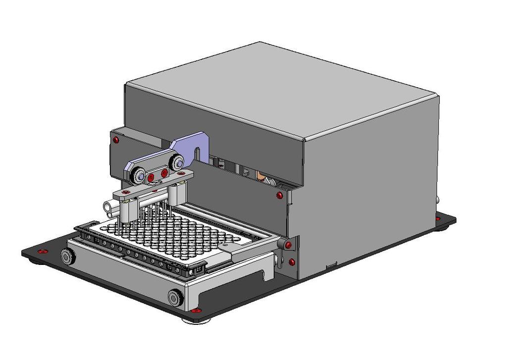 Kapitola 3 Design Systému 3.8 Omývač Mikrotitrační Destičky Systém obsahuje modul pro omývání mikrotitrační destičky (Obrázek 3-7).