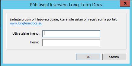 Po zadání přihlašovacího jména (e-mail) a hesla je automaticky zkontrolován dostupný typ licence na vašem účtu.