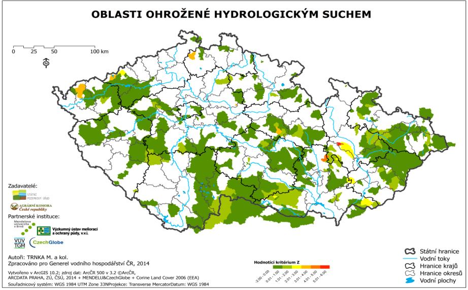 výzkumu globální změny AV ČR, VÚV TGM v.v.i.