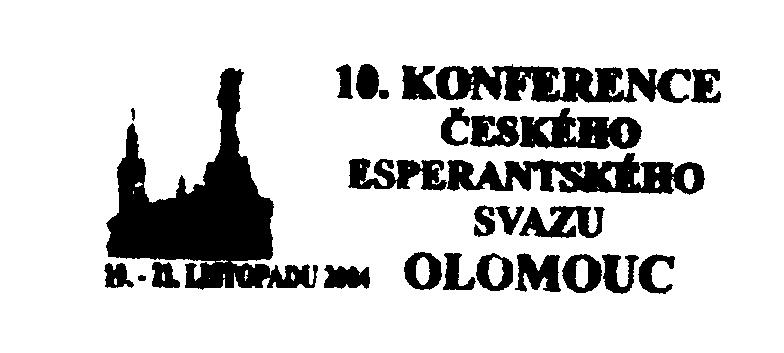 La asocia konferenco En la tagoj 19.-21.11.2004 kunvenis en Olomouc 112 esperantistoj el la tuta respubliko por trakti pri la asocia agado dum la pasinta kaj venonta jaroj.