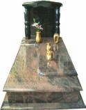 sk 83-0007 - panelové hrobky - urny - široký výber hrobov a pomníkov z prírodného kameňa rôznych tvarov a farieb -