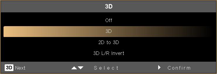 5 Funkcia 2D to 3D (2D do 3D) podporuje väčšinu obsahov 2D skonvertovaných na zobrazenie vo formáte 3D.