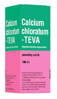 STOPTUSSIN CALCIUM CHLORATUM TEVA Jedinečná kombinácia 2 účinných látok pre