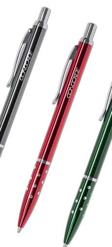 kuličková pera 06 Kuličkové pero ICO X-pen Color kuličkové pero s kovovým tělem v úchopové části, kovový klip, vysoce kvalitní stiskací